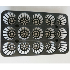 16 carry holes plastic tray