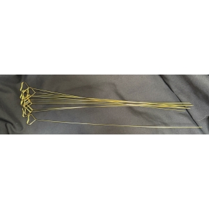 Metal Card Holders for Benching at Orchid Shows